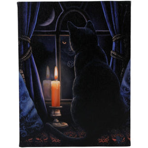 Midnight Vigil Canvas 19x25cm - Lisa Parker