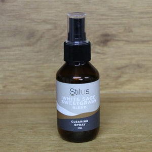 100ml Stilus Clearing Spray - White Sage and Sweetgrass Blend