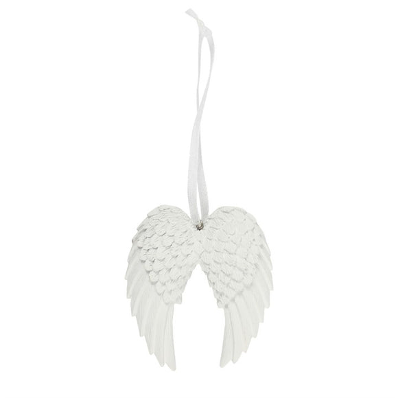 Double Angel Wing Hanging Decoration 7cm