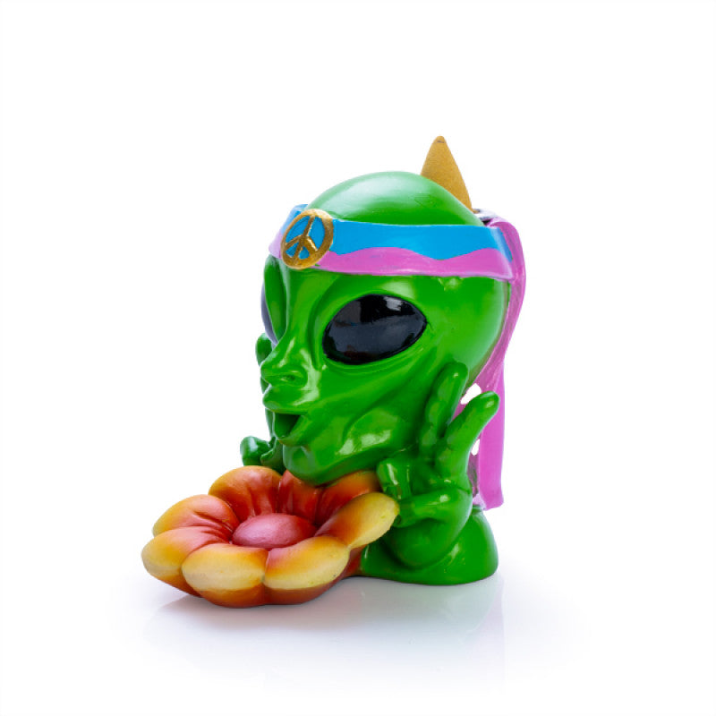 Alien Peace Backflow Incense Burner