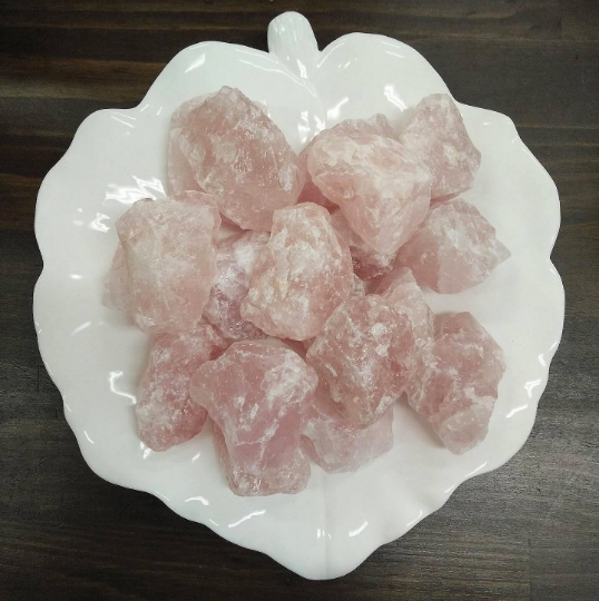 Raw Rough Natural Rose Quartz Chunk