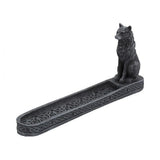 Catching The Scent - Wolf Incense Burner 25cm