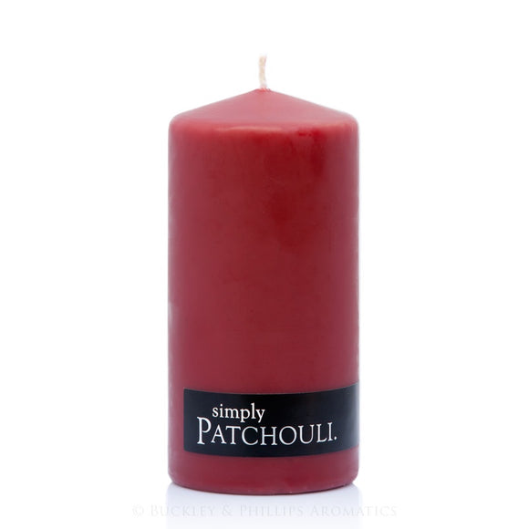 Simply Pillar Candle - Patchouli
