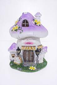 Fairy Spa LED Solar Fairy Garden House 28cm FV373