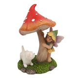 Peekaboo Fairy w/Mushroom