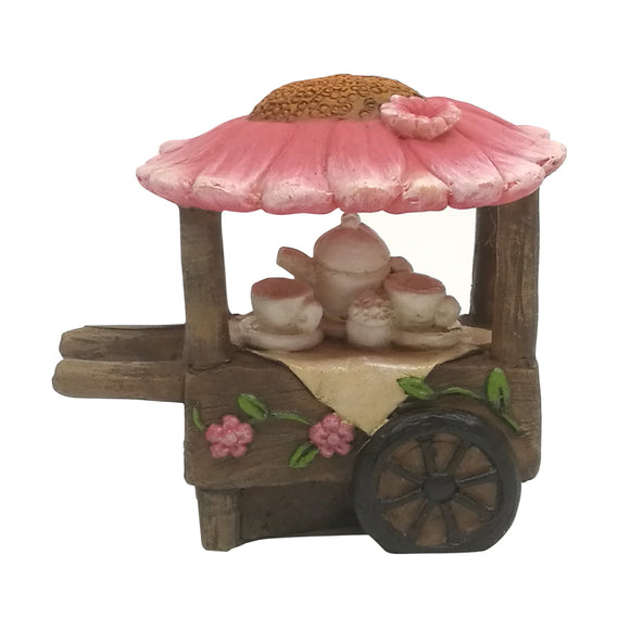 Flower Tea Cart - Fairy Garden