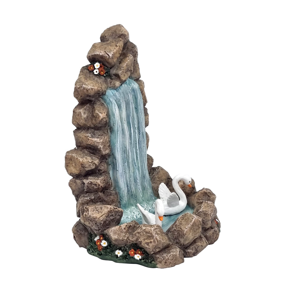Waterfall w/Swans