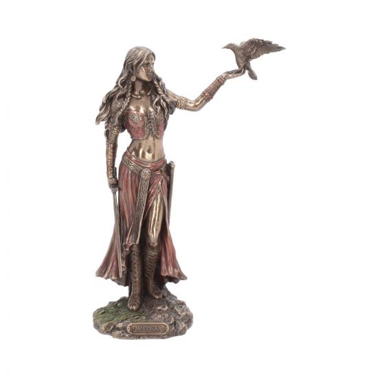 Morrigan - Goddess of war and death - Cold-Cast Bronze