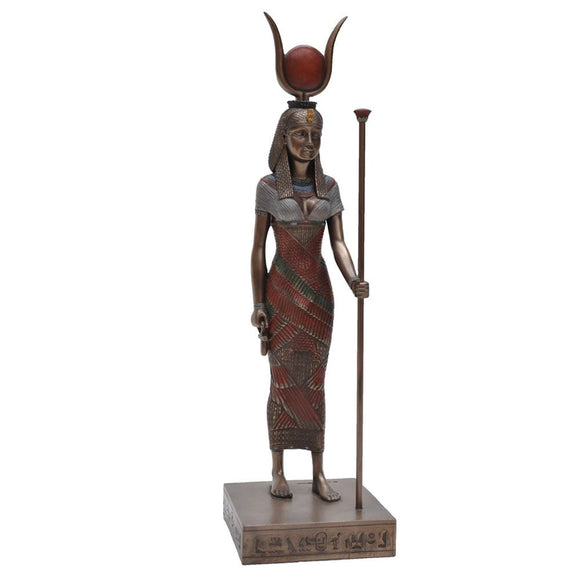 Hathor - Egyptian Goddess 40cm - Cold-Cast Bronze