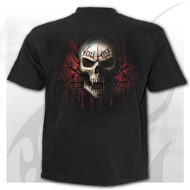 Spiral Direct T-Shirt Black - GAME OVER