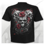 Spiral Direct T-Shirt - Skulls N' Roses