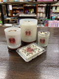 Archangel Uriel Herb and Crystal Infused Soy Candle