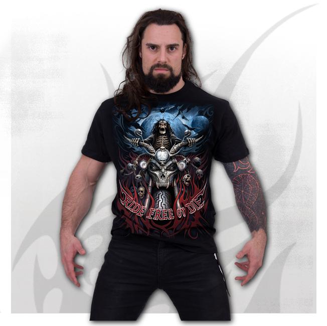 Spiral Direct  T-Shirt Black - RIDE FREE