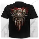 Spiral Direct  T-Shirt Black - CRY OF THE WOLF