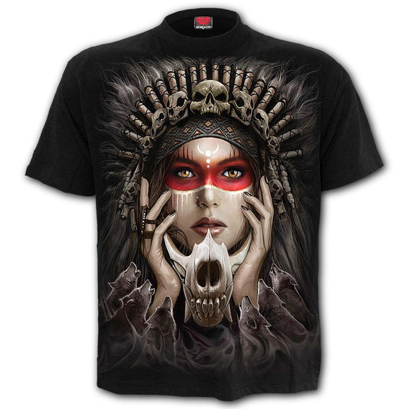 Spiral Direct  T-Shirt Black - CRY OF THE WOLF
