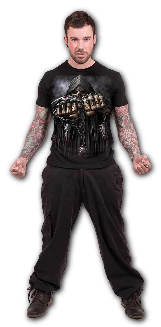 Spiral Direct T-Shirt Black - GAME OVER