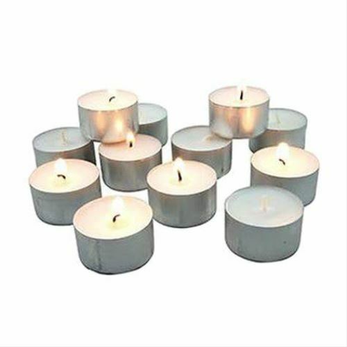 50 Pack - 9 Hour Unscented Tealight Candles